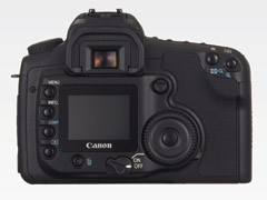 キヤノン EOS 20D（背面）
