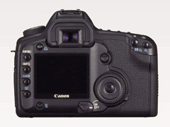 製品写真：EOS 5D（背面）