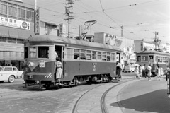 写真：静岡鉄道 清水市内線 新清水駅（1965年） © 諸河 久