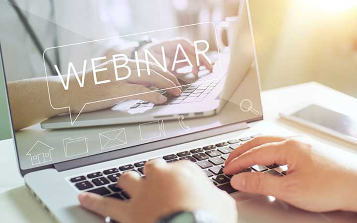 映像ソリューションに関するオンラインセミナーの申し込み