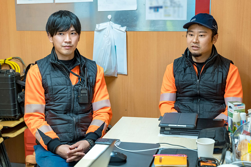 今回インタビューにお応えいただいた伊藤さん(左)と大貫さん(右)