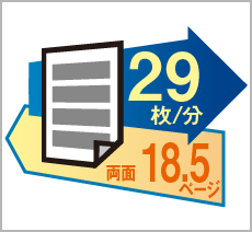A4片面29枚／分