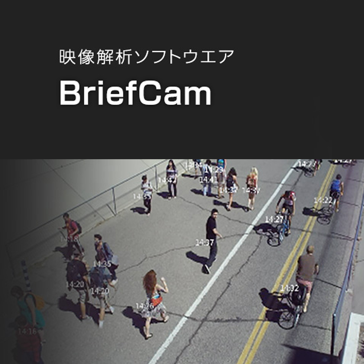 映像解析ソフトウエア BriefCam