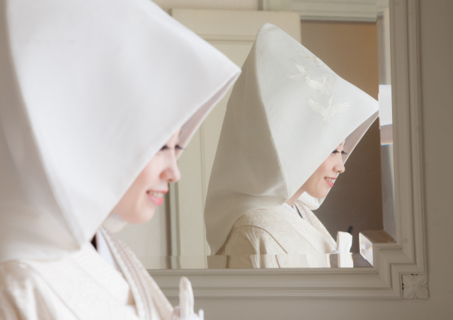 国の重要文化財「萬翠荘」での撮影です。