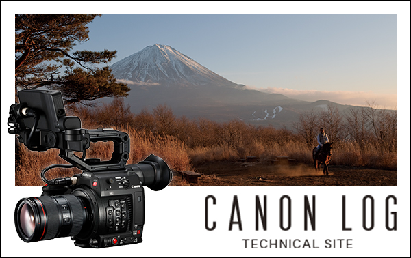 CANON LOG TECHNICAL SITE