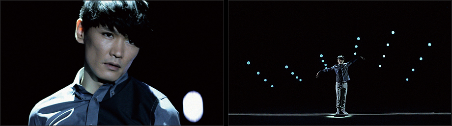 写真：SPACE SHOWER TV STATION ID “DANCING WITH THE LIGHTS”