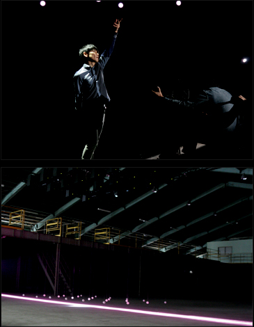 写真：SPACE SHOWER TV STATION ID “DANCING WITH THE LIGHTS”撮影風景02