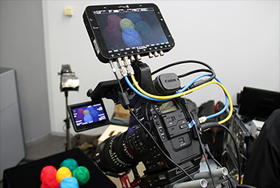 写真：EOS C500とOdyssey7Qを組み合わせれば、4K 60pまで収録が可能だ