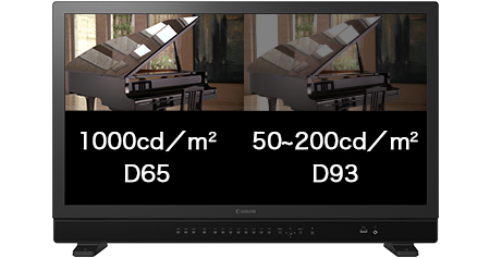 画像:フォルスカラー 操作性向上/表示改善 表示例