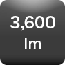 3,600lm