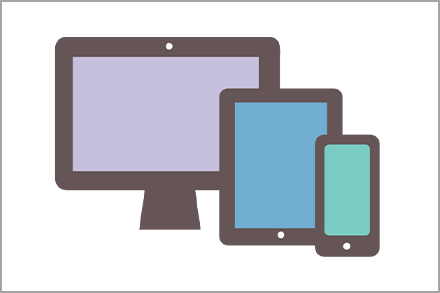 パソコン、タブレット、スマートフォン