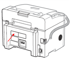 キヤノフアクス背面